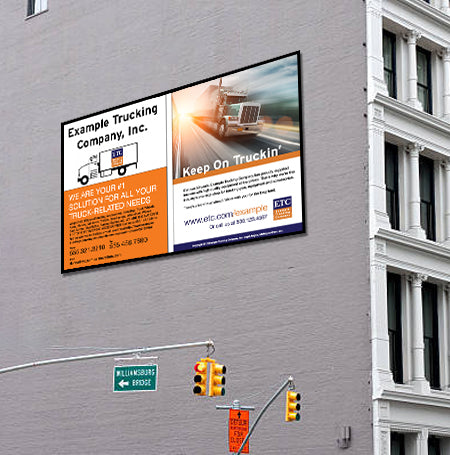 SwingSnap 3' x 5' Slim Metal Profile Banner Stretching Grip Snap Frame | Large Format 36 x 60 Graphic Size