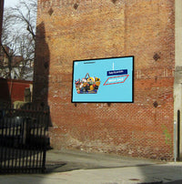 SwingSnap 4' x 6' Slim Metal Profile Banner Stretching Grip Snap Frame | Large Format 48 x 72 Graphic Size