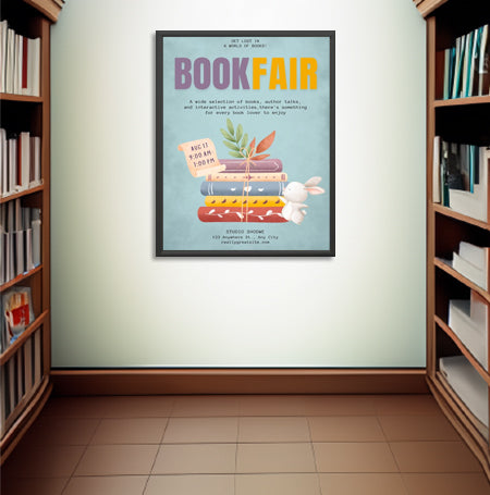 SLIM Poster Snap Frame 20x30 with Economical, Fast Change 1" Wide Snap Open Frame