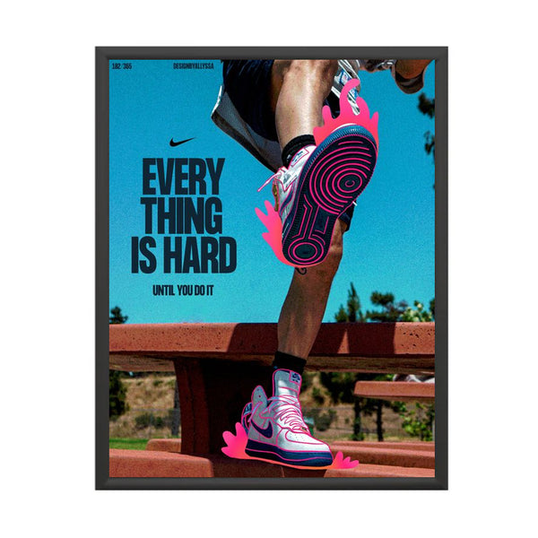 24x24 Poster Clip Frames with Slim 1" Wide Aluminum Snap Open Frame Profile in Silver & Black Finishes