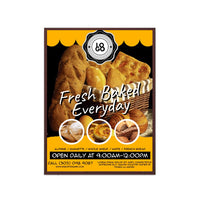 SwingSnaps LED Lighted Poster Snap Frames for 36x42 Graphics | 1 1/4" Wide