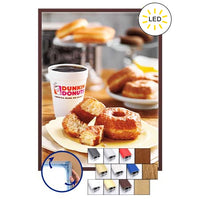 SwingSnaps LED Lighted Poster Snap Frames for 36x60 Graphics | 1 1/4" Wide