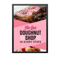 EXTRA DEEP 22x28 Snap Open Sign Holder Snap Frames (1 1/4" Profile for MOUNTED GRAPHICS)