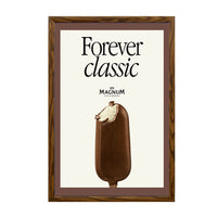Designer Wood Snap Frames for Posters 14x22 (3" Wide Matboard)