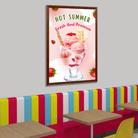EXTRA-LARGE Wood 48x60 Frame Poster Snaps (1 1/4" Wood Profile)