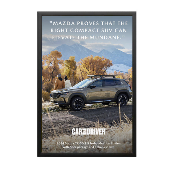 Large 36x60 Frame, Poster Snap Frame | Snap Open 1 1/4" Wide Profile for Mounted Graphics on 1/8", 3/16", 1/4" Thick Boards