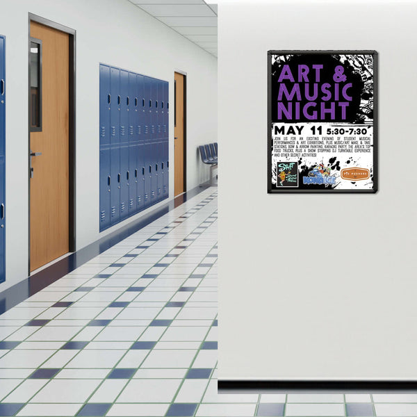 SwingSnaps Poster Snap Frames 20x30 (1" Wide with Radius Corners)