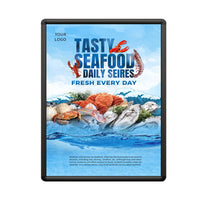 SwingSnaps Poster Snap Frames 8.5x14 (1" Wide with Radius Corners)