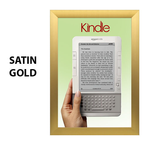 EASY OPEN SNAP OPEN FRAMES 30 x 36 (SHOWN IN SATIN GOLD)