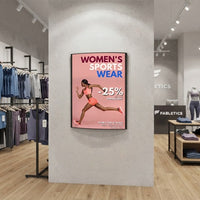 Convex Sign Holder Poster Display Wall Mount
