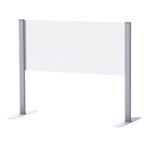 Cough and Sneeze Protection: Countertop Sneeze Guard Pair of End Uprights