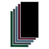 METAL FRAME 24x36 VINYL BULLETIN BOARD (SHOWN IN PORTRAIT ORIENTATION)