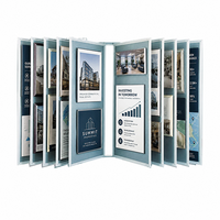 XL Multi-Panel Pegboard Wall Displays Steel Swinging Panels with 4 Panel Sizes + 6 or 10 Flip Planels Double-Sided