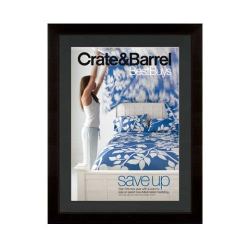 Wood Picture Poster Display Frames with Matboard | #362 Bold Profile in Over 40 Size + Custom
