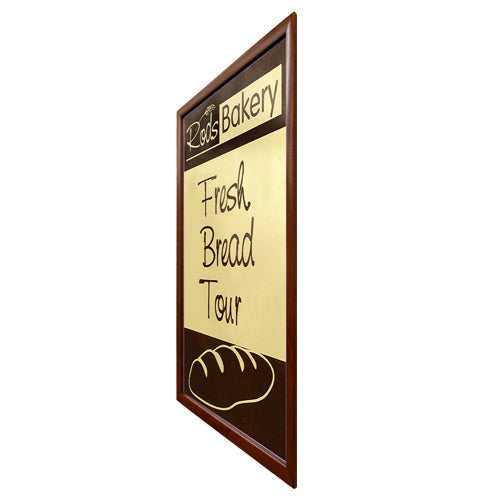 SLIM WOOD 11 x 17 FRAME (LESS THAN 1" THICK)