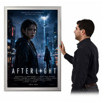 Movie Poster Frames 27x39 (Metal Poster Display Frame with Matboard)