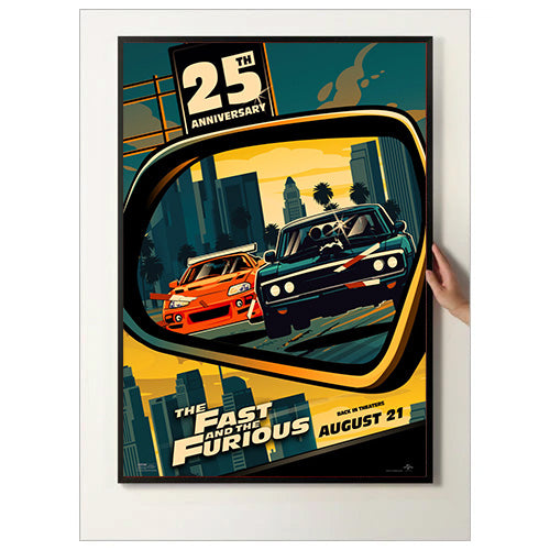 Classic Movie Classic Poster Frames 27x41 | High-Quality Metal Poster Display Frame with Elegant Square, Flat Face Profile in 5 Metal Finishes