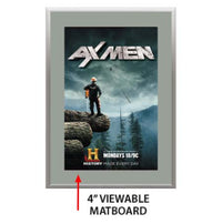 Designer Snap Frames for Posters 12x24 (4" Wide Matboard)