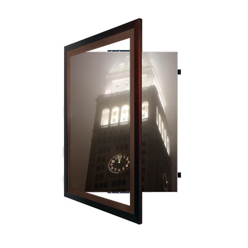 SWING-OPEN & SWING CLOSE FOR EASY 10 x 12 POSTER CHANGES