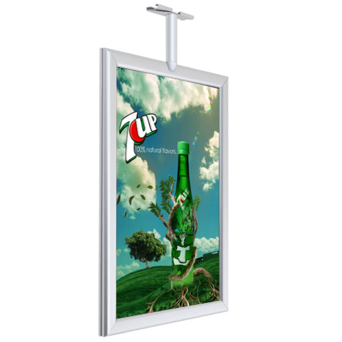 11" x 14" CEILING MOUNT POSTER DISPLAY SIGN - WITH ANCHOR