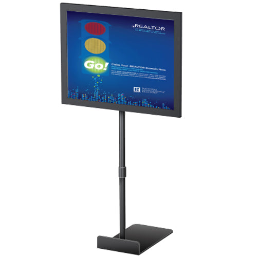 11" X 14" LIGHTWEIGHT COUNTERTOP PEDESTAL DISPLAY