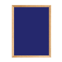 DECORATIVE WOOD FRAMED 12x12 EASY TACK FABRIC BULLETIN BOARD 