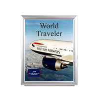 12x24 POSTER DISPLAY SWINGFRAME (SHOWN in SILVER)