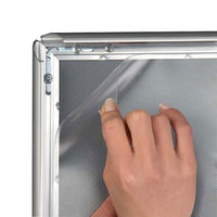 Protective Non-Glare Overlay Included with 16x20 Mitered Corner Snap Frame 1" | Protects Poster, Sign, Graphics and Photographs from Dust and Scratches