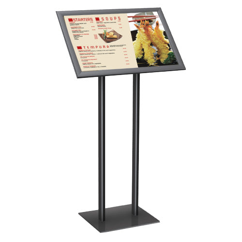 22x14 MENU SIGN FRAME in HORIZONTAL FORMAT (SHOWN in BLACK)