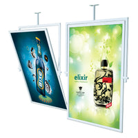 24" x 36" CEILING MOUNT LIGHTWEIGHT ALUMINUM SWIVEL DISPLAYS