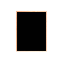 WOOD FRAMED 24x96 EASY TACK FABRIC BULLETIN BOARD (SHOWN IN PORTRAIT ORIENTATION)