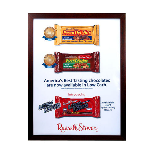 SwingFrame, Swing Open, Fast Change 36 x 48 Poster Frame with Wide Wood Frame Profile #362 Style