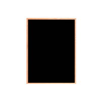 WOOD FRAMED 40x50 EASY TACK FABRIC BULLETIN BOARD (SHOWN IN PORTRAIT ORIENTATION)