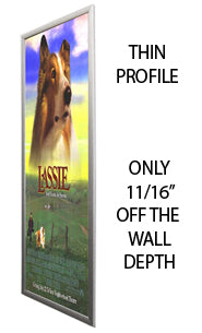 8.5x14 Quick Change Snap Frames | Poster Grip Frames | 8.5x14 Quick Clip Poster Frames