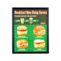 BLACK METAL FRAME 8x10 SIGN HOLDER
