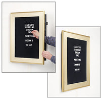 Designer Metal Letter Board SwingFrames