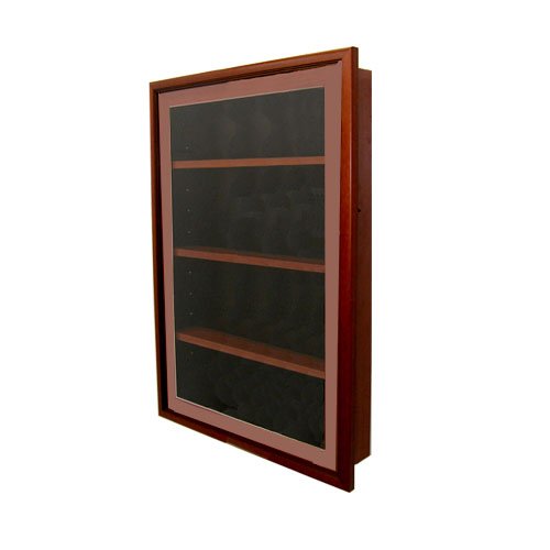 Designer Wood Shadow Box SwingFrame with Adjustable Wooden Shelves | 3-Inch Deep Shadowbox, 25+ Sizes