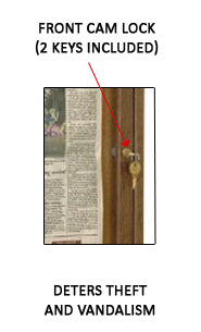 Indoor Cork Board Poster Cases