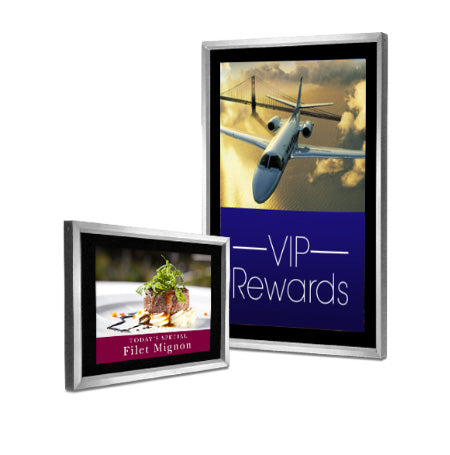 Touch of Class 11x17 Hospitality Wall Poster Frame + Black Velour