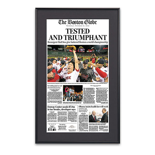 SwingFrame, Designer Metal Frame Newspaper Frames
