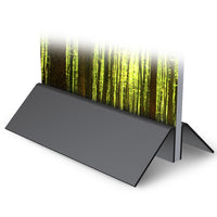 Modern Mount Counter Top Poster Board Display Stand | Steel Base 12" Wide