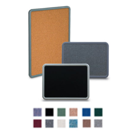 Plastic Framed Cork Board 18x24 Bulletin Board (with Rounded Radius Corners)