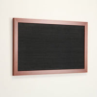 12x24 BLACK FELT LETTER BOARD (SHOWN in LANDSCAPE)