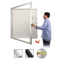 SwingFrame Designer SUPER WIDE-FACE Metal Framed Large Shadow Box  5" Deep