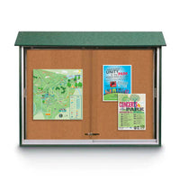 48x36 Outdoor Message Center Wall Mount