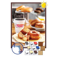 SwingSnaps LED Lighted Poster Snap Frames for 40x50 Graphics | 1 1/4" Wide
