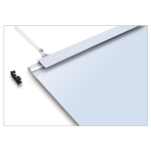 1" High Slender Line Rectangle Shaped Case Snap Poster Gripper - 72 Inches