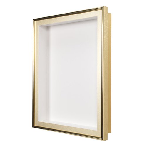 SwingFrame Designer Wall Metal Display Case 4" Deep in 12 Sizes