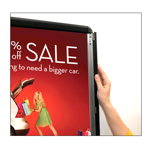 SNAP OPEN and SNAP CLOSE for 14x22 POSTER CHANGES