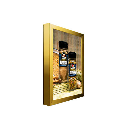 SwingSnap LED Backlit Lightboxes | Quick Change Poster Snap Frame with Metal Display Case 24 Sizes